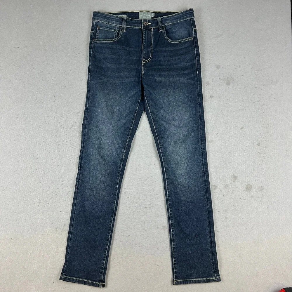 Lucky Brand Womens Authentic Skinny Stretch Jeans Dark Wash Indigo Size 20 32x31